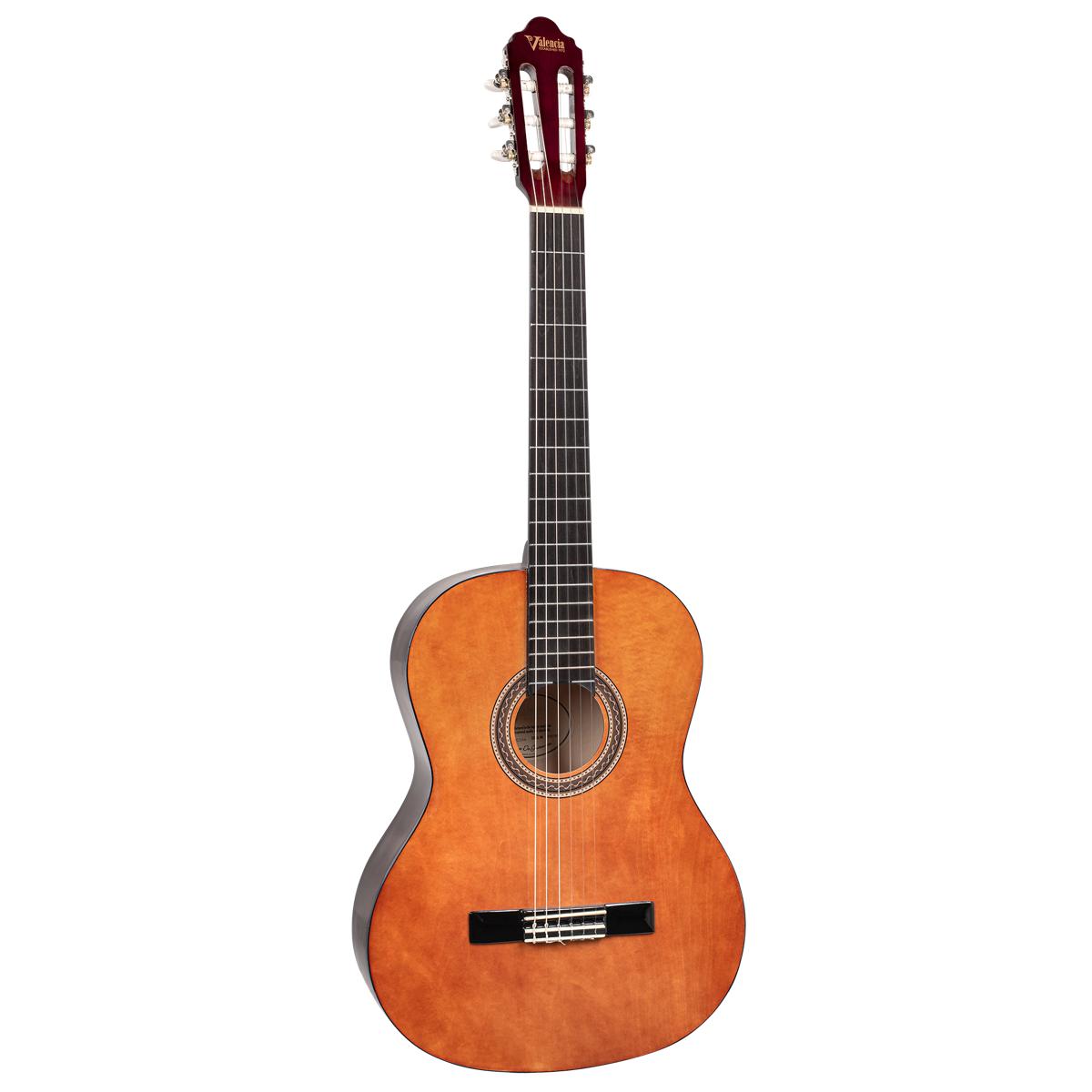Valencia VC104 4/4 Size Classical Guitar Nylon String Natural