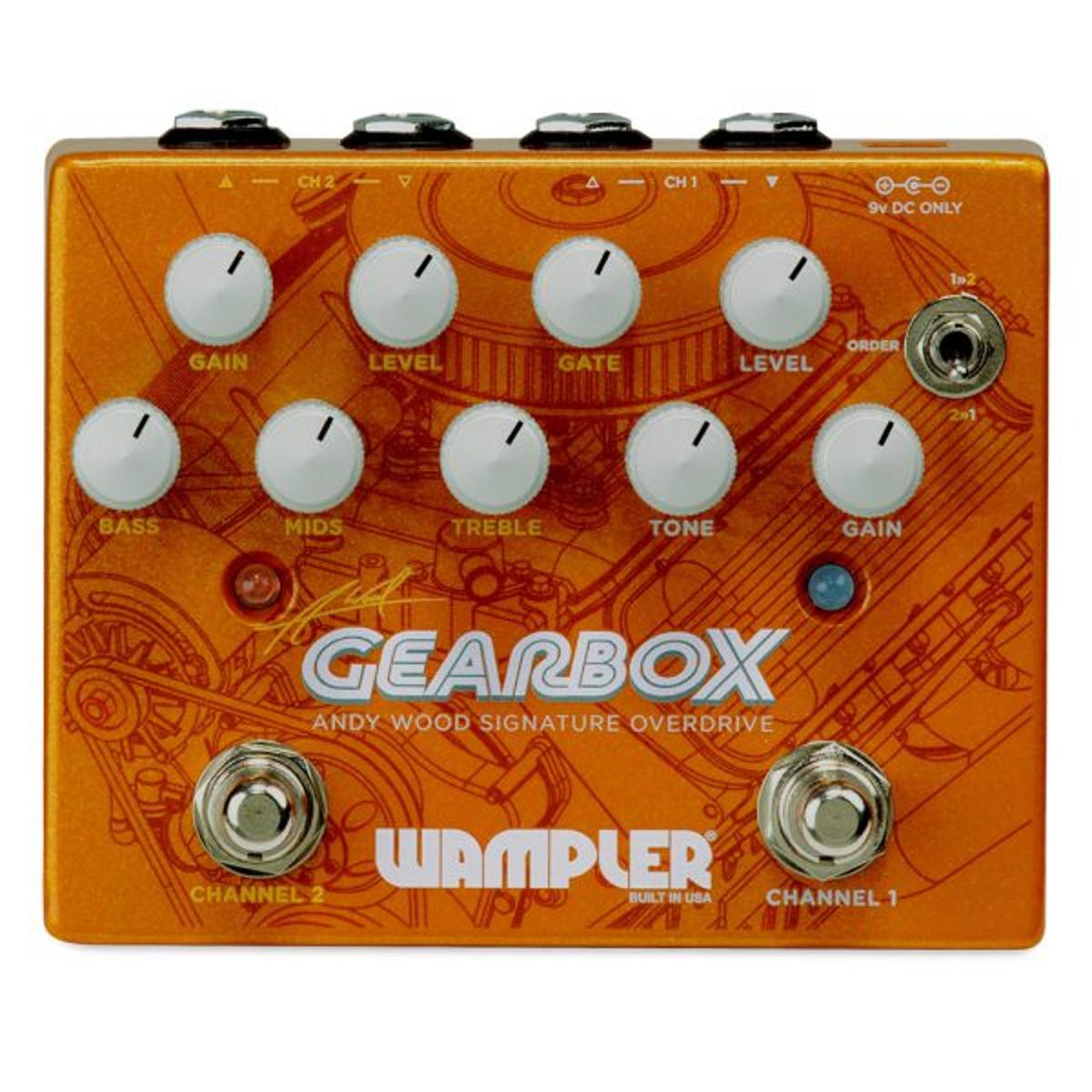 Wampler Gearbox Andy Wood Signature Dual Effects Pedal