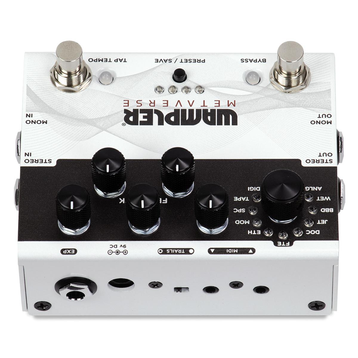 Wampler Multi-Delay Effects Box with Advanced DSP and Programmable Presets Effects Pedal