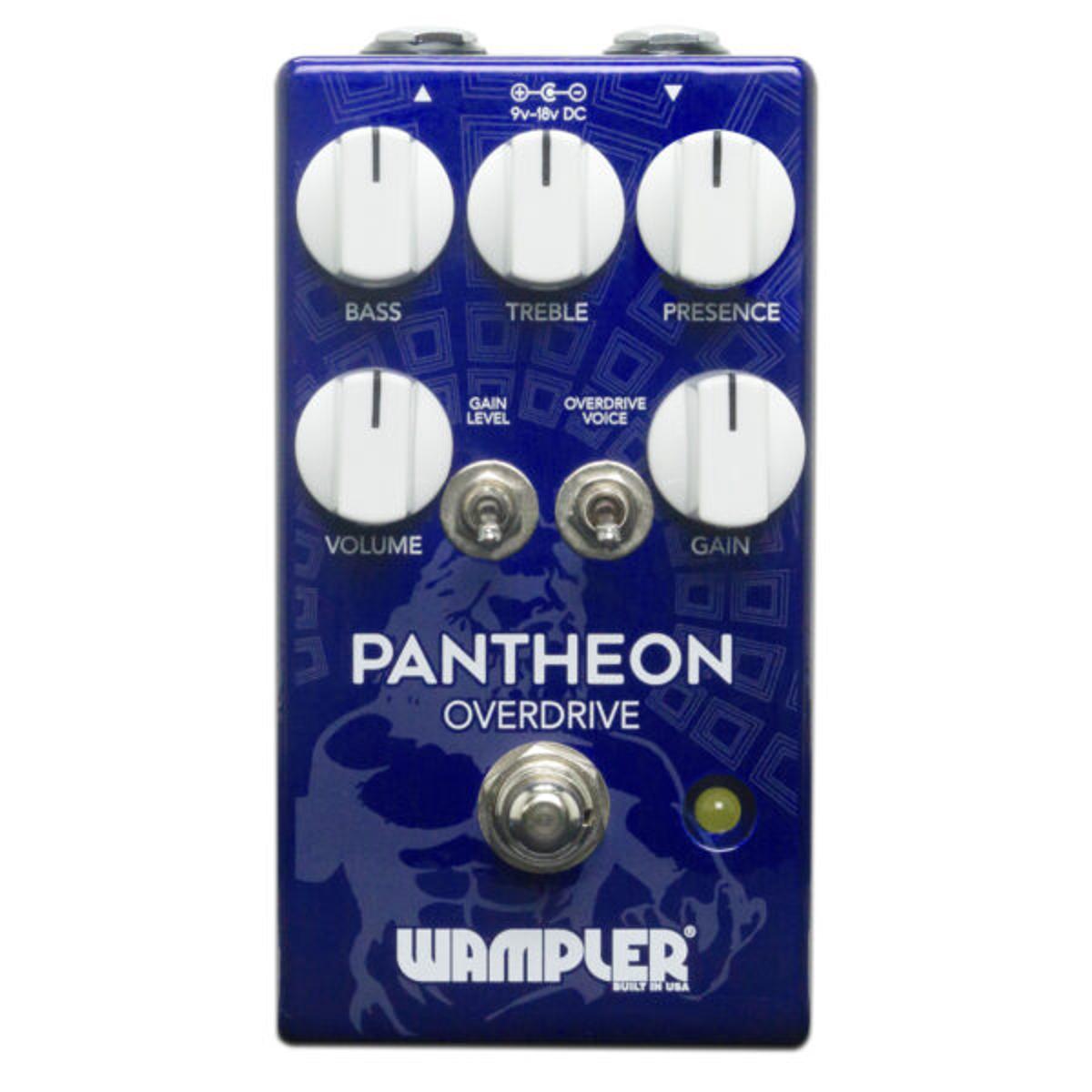 Wampler Pantheon British Blues Distortion Effects Pedal