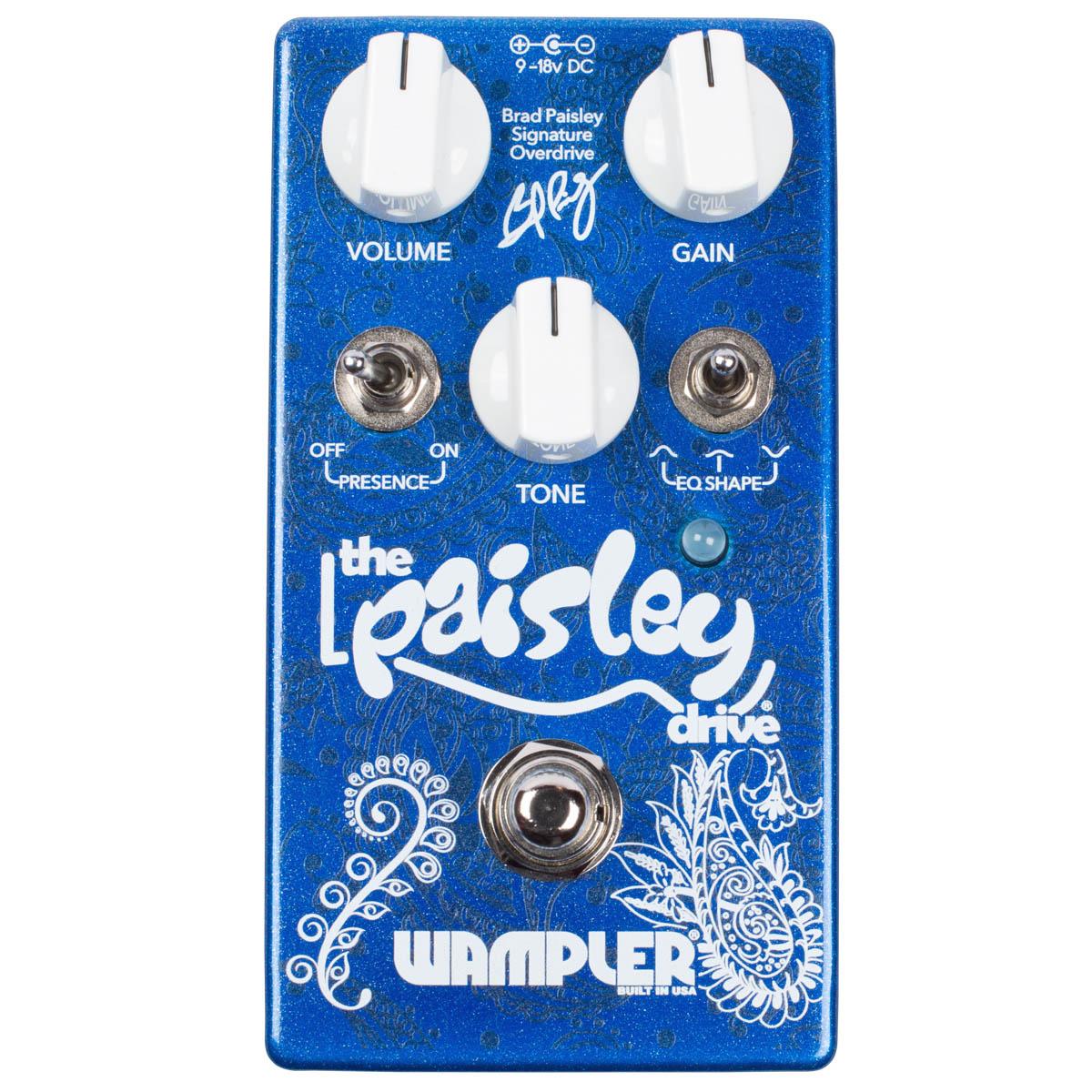 Wampler Signature Brad Paisley Overdrive Effects Pedal