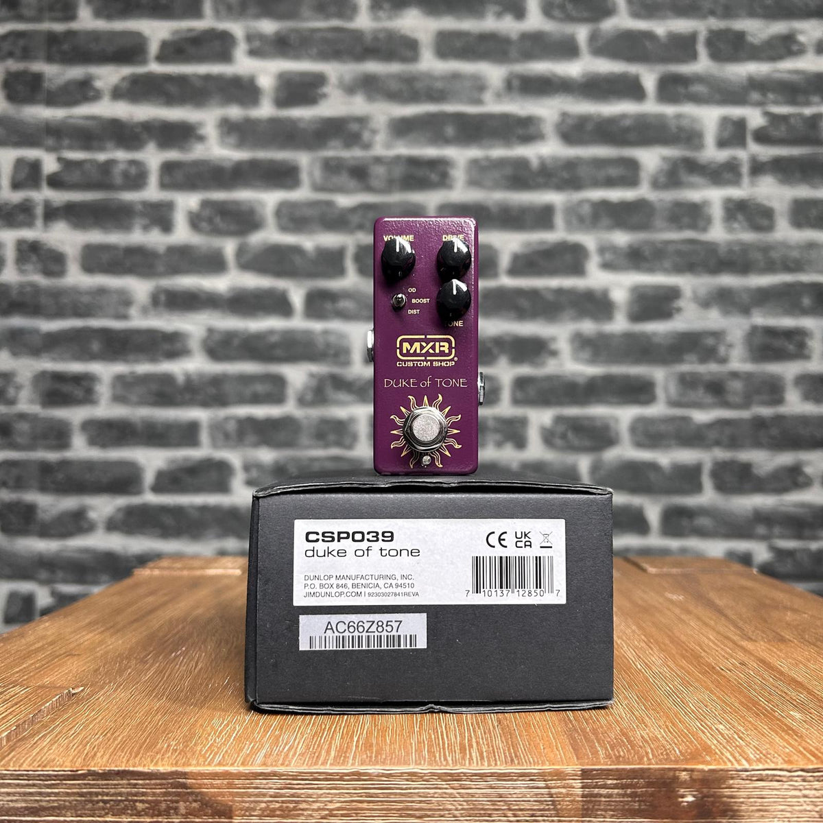 Dunlop MXR Duke of Tone Guitar Effects Pedal - PREOWNED