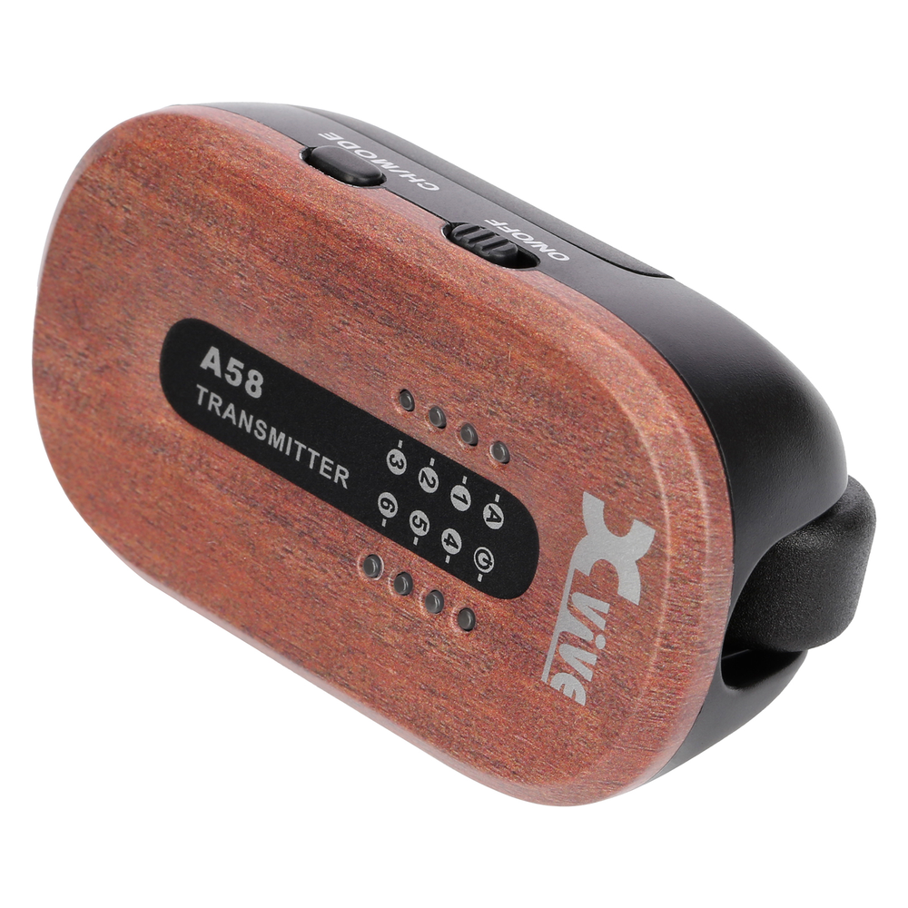 XVIVE A58 Guitar Wireless System 5.8Ghz - Mahogany