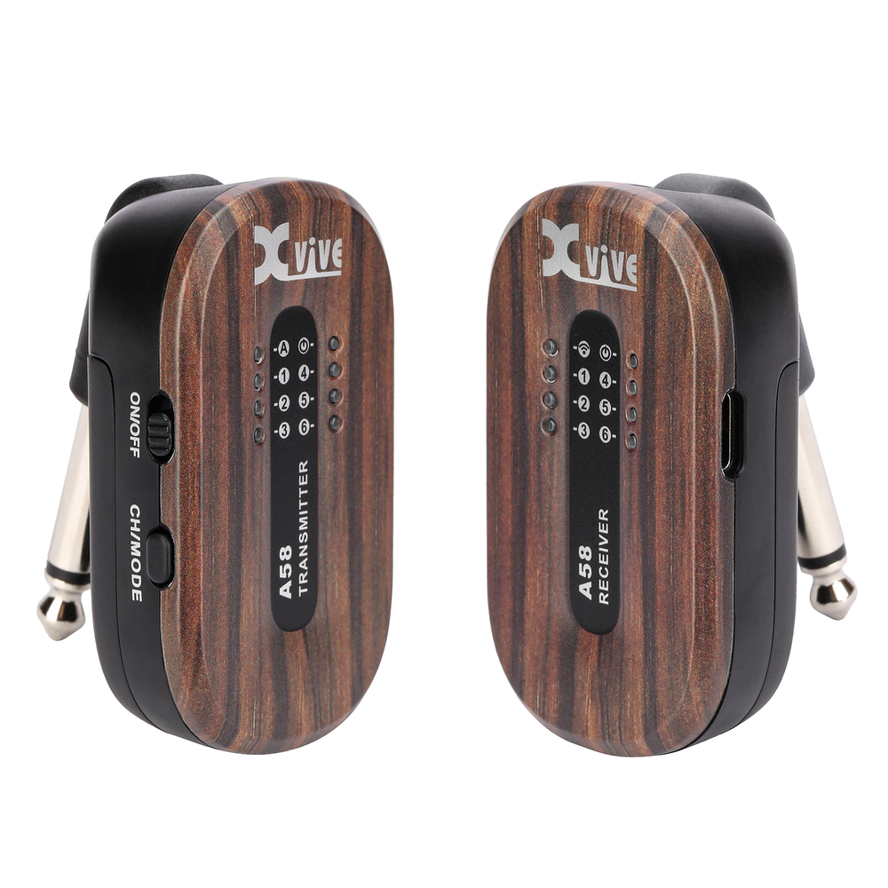 XVIVE A58 Guitar Wireless System 5.8Ghz - Rosewood