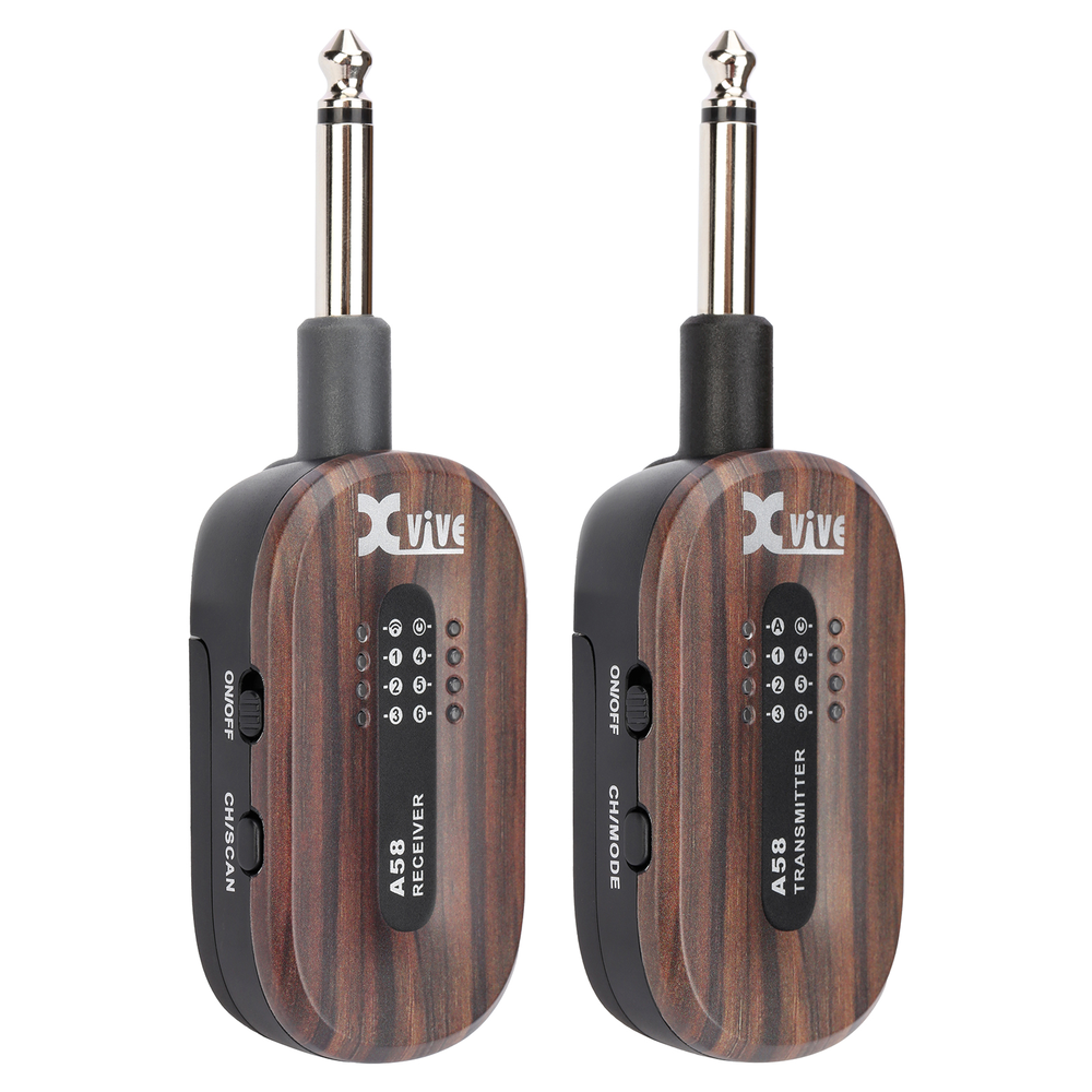 XVIVE A58 Guitar Wireless System 5.8Ghz - Rosewood