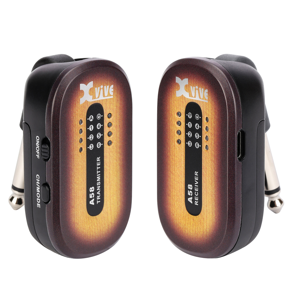 XVIVE A58 Guitar Wireless System 5.8Ghz - Sunburst