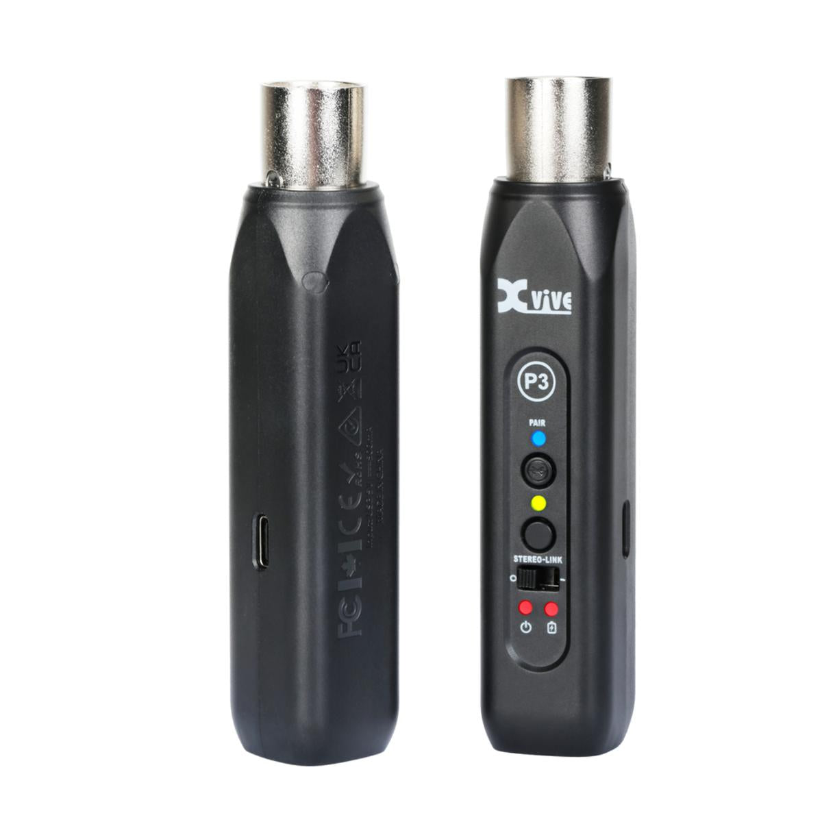 XVIVE P3D Dual Bluetooth XLR Audio Receivers