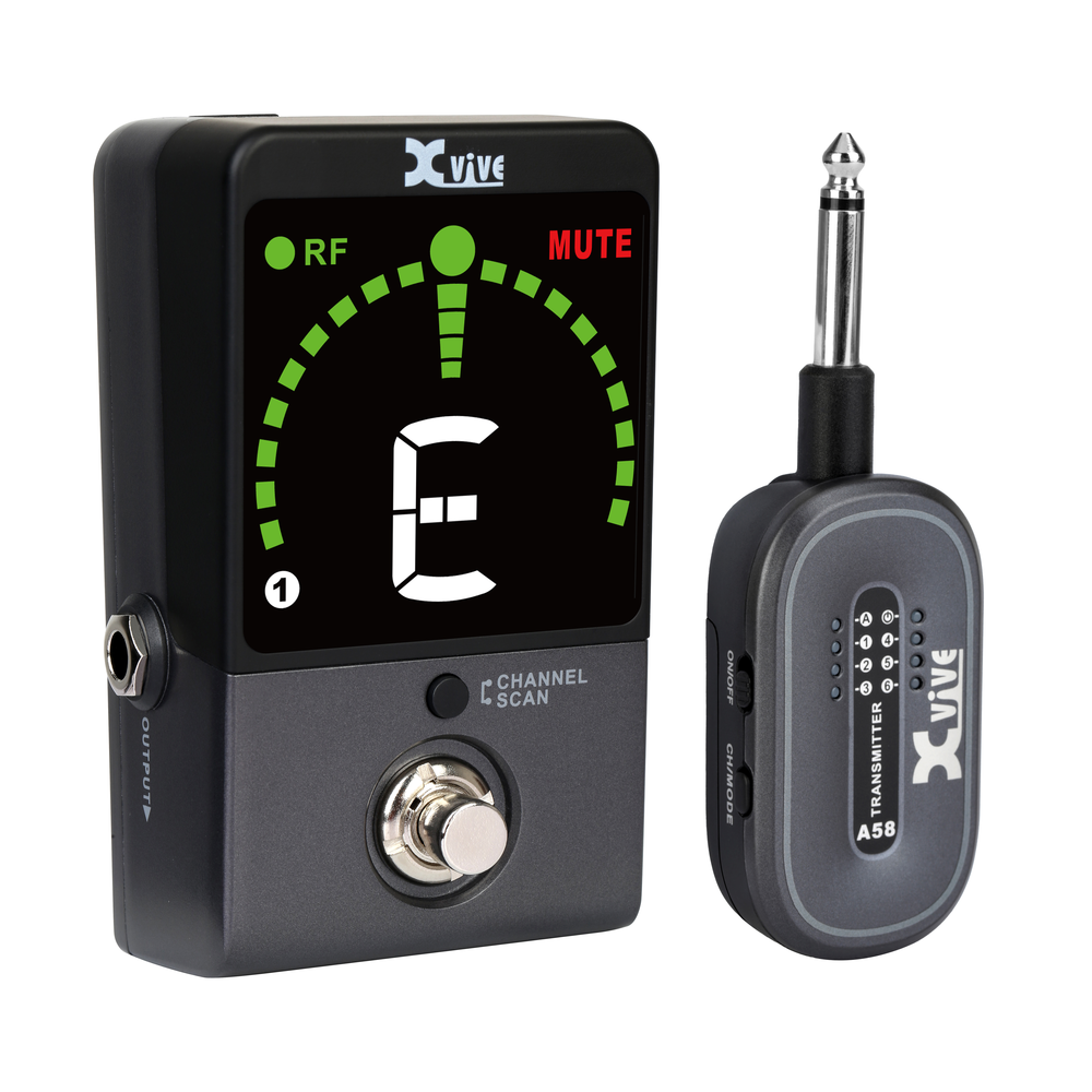 XVIVE P58 Wireless Guitar & Pedal Tuner System 5.8Ghz