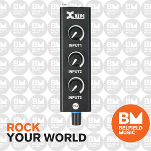 XVIVE PX-A Portable 3-Channel Personal Mixer - Mixer Only