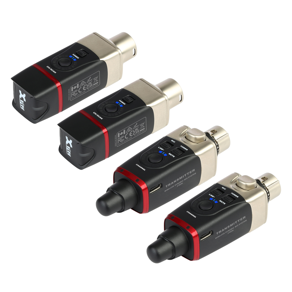 XVIVE U35D Dual Wireless System 5.8Ghz for Dynamic Mic or Speakers