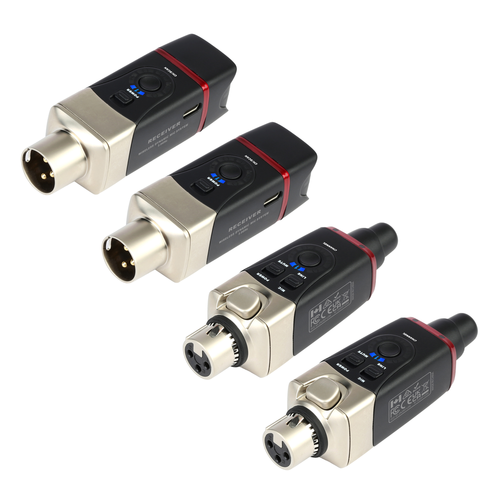XVIVE U35D Dual Wireless System 5.8Ghz for Dynamic Mic or Speakers