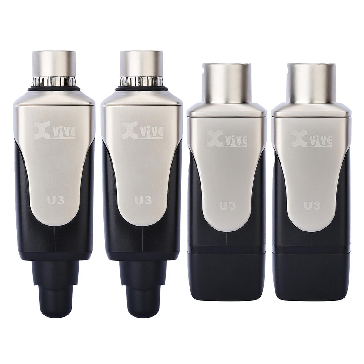 XVIVE U3D Dual Wireless System 2.4Ghz for Dynamic Mic or Speakers