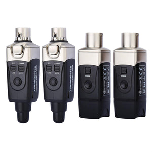 XVIVE U3D Dual Wireless System 2.4Ghz for Dynamic Mic or Speakers