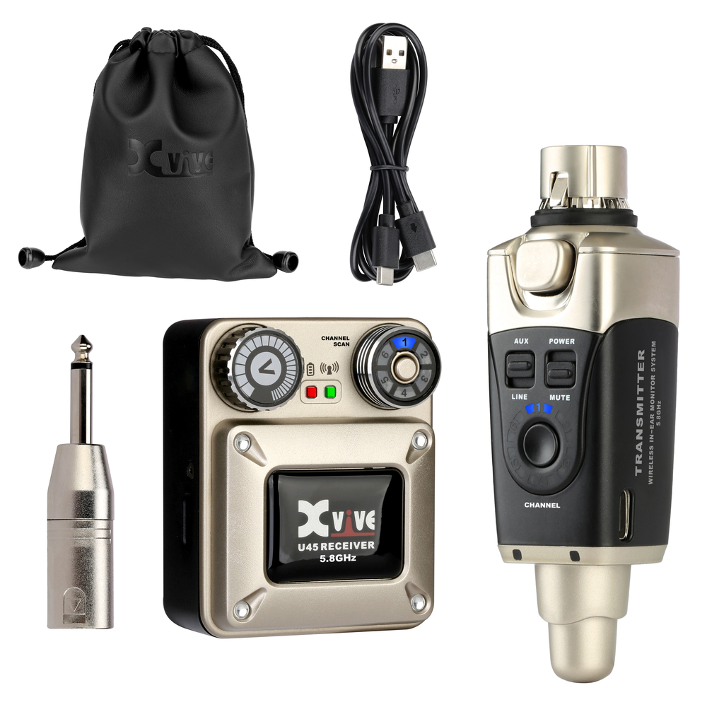 XVIVE U45 In-Ear Monitor Wireless System 5.8Ghz