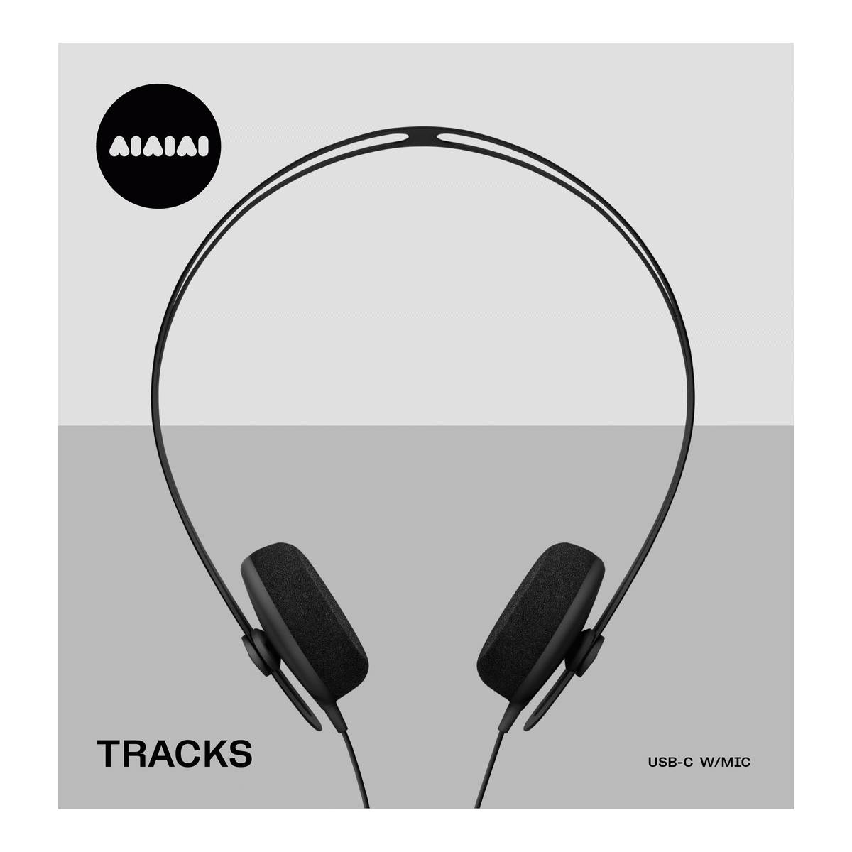 AIAIAI Tracks USB-C Headphones - Black