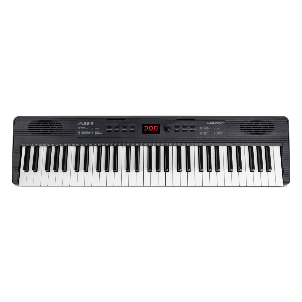 Alesis Harmony 61 Mk4 Digital Keyboard Pack 61-Note w/ Stand & Bench & Headphones