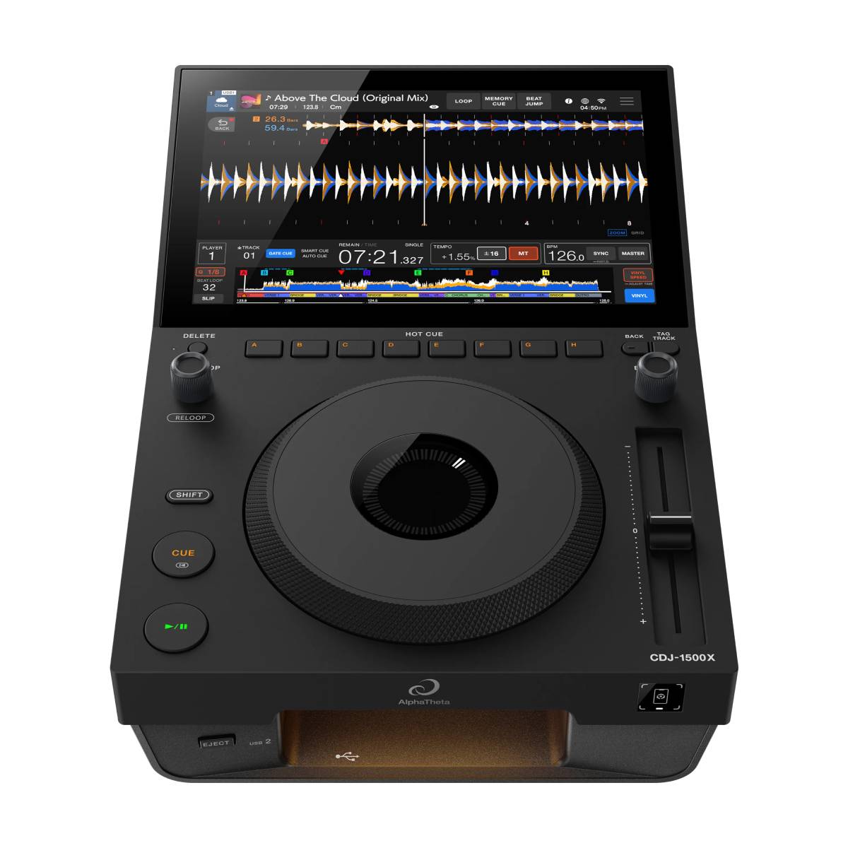 AlphaTheta CDJ-1500X Professional DJ Multi Player