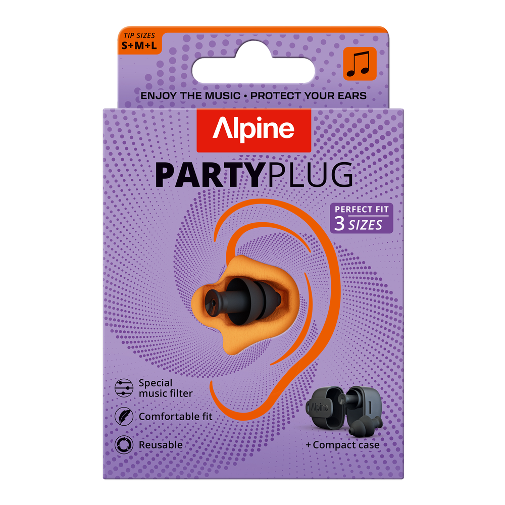 Alpine PartyPlug EarPlugs Black