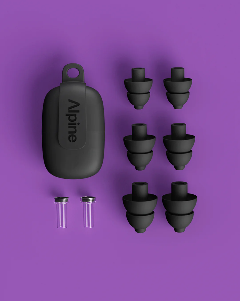 Alpine PartyPlug Pro EarPlugs Black