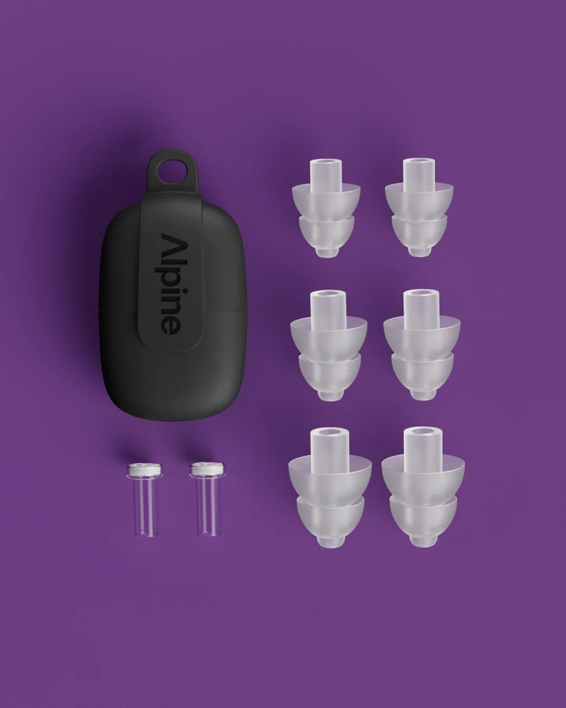 Alpine PartyPlug Pro EarPlugs Transparent
