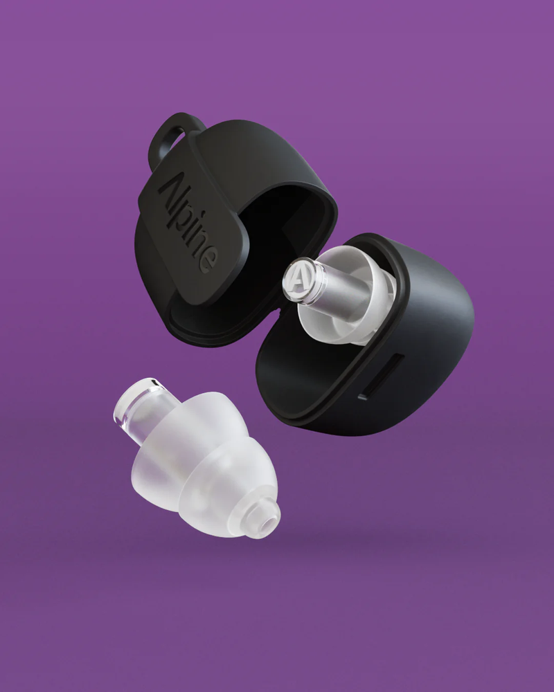Alpine PartyPlug Pro EarPlugs Transparent