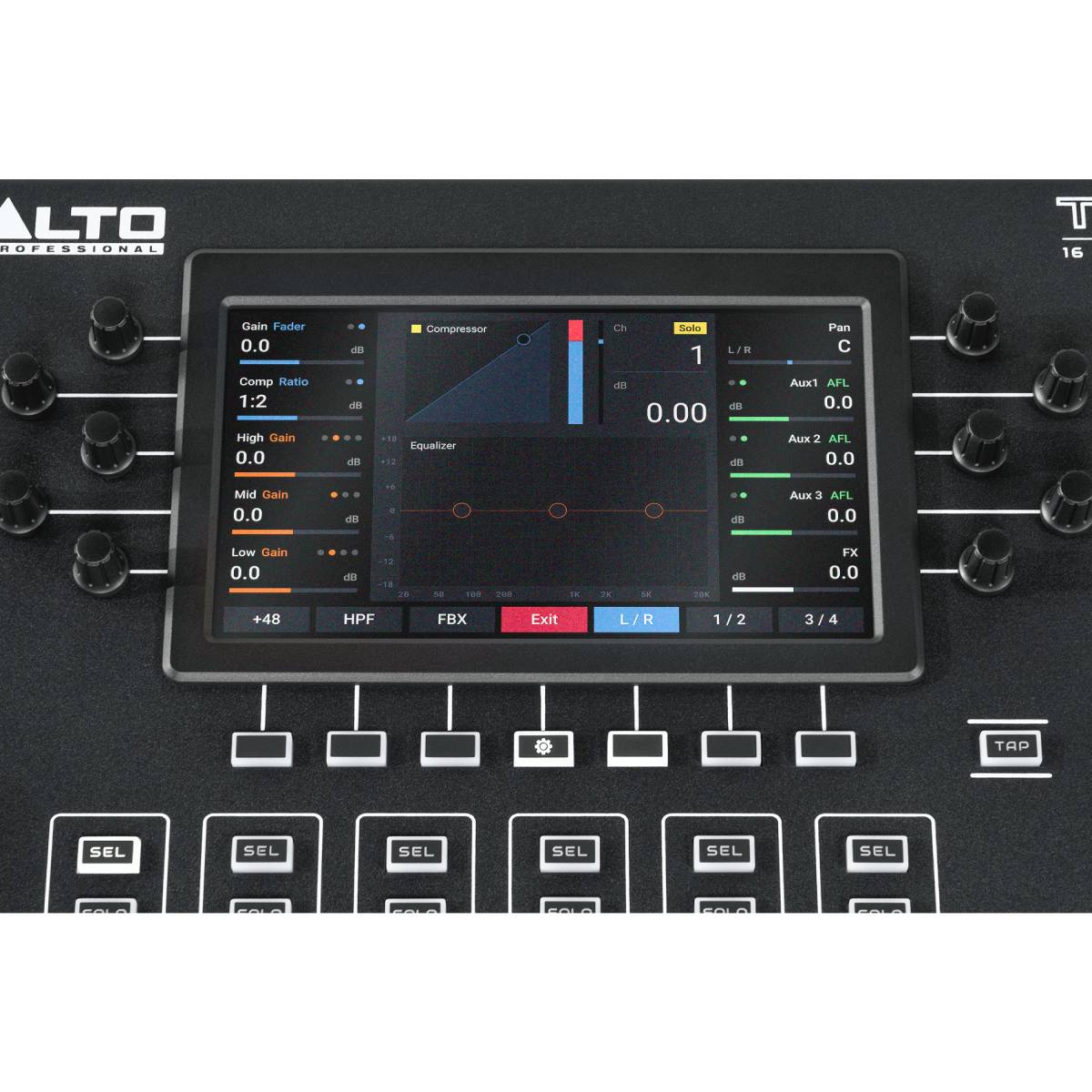 Alto Professional TMD16 Digital Mixer 16-Channel Compact w/ Bluetooth & USB