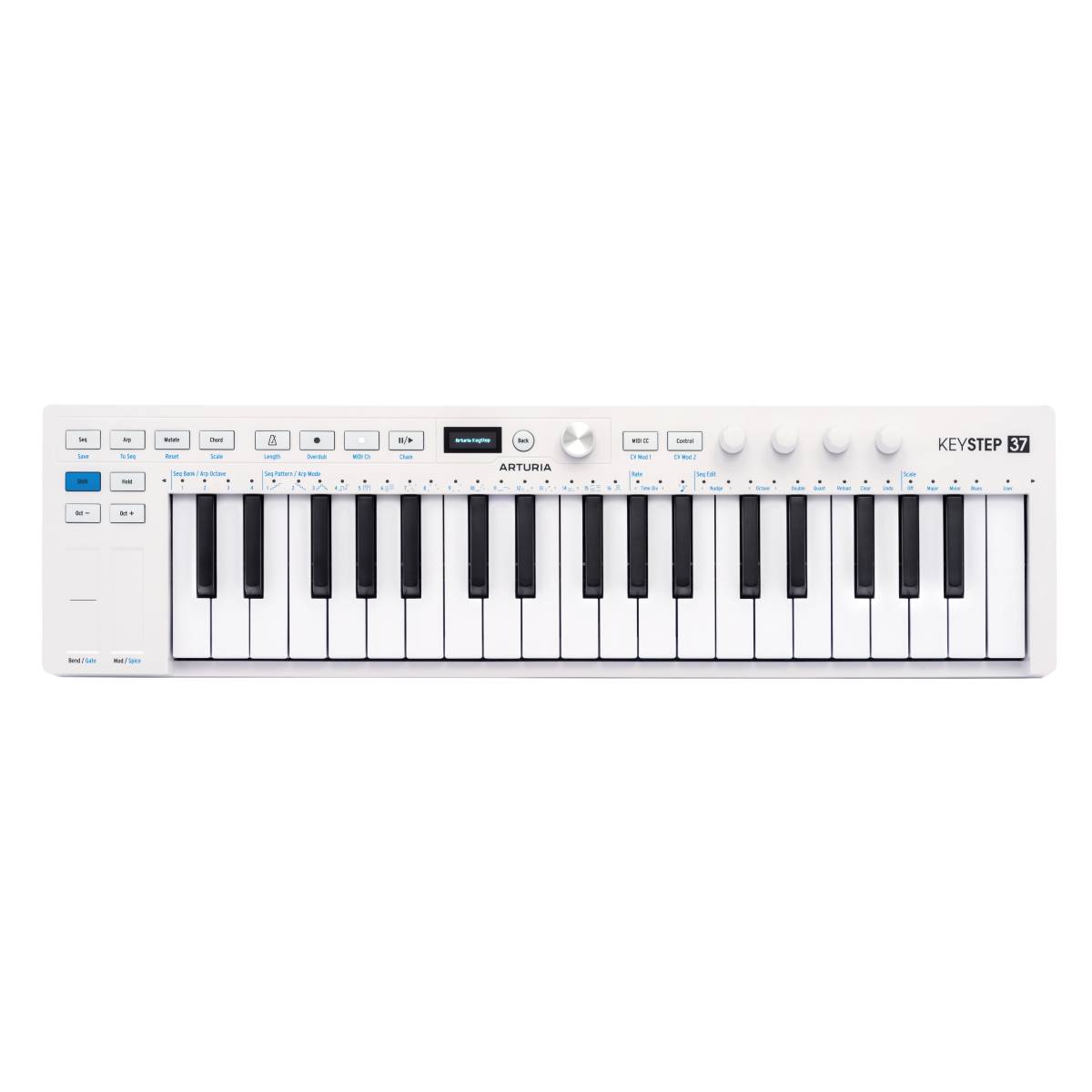 Arturia KeyStep 37 Mk2 Expressive Step Sequencer & Controller Keyboard 37-Key