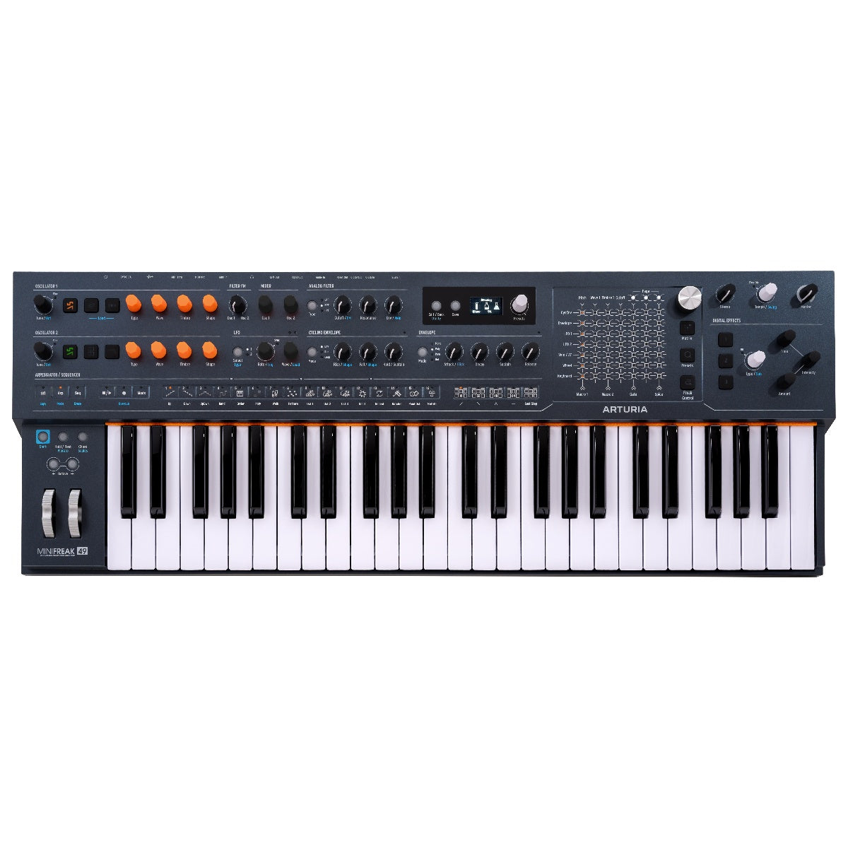 Arturia MiniFreak 49 Synthesizer 6-Voice Synth 49-Note Full Size Keys