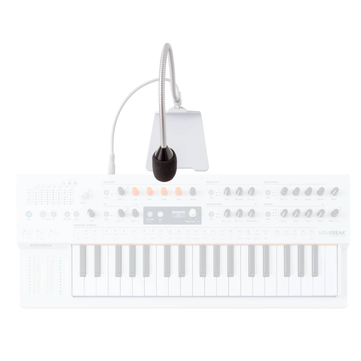 Arturia MiniFreak Goose Neck Microphone