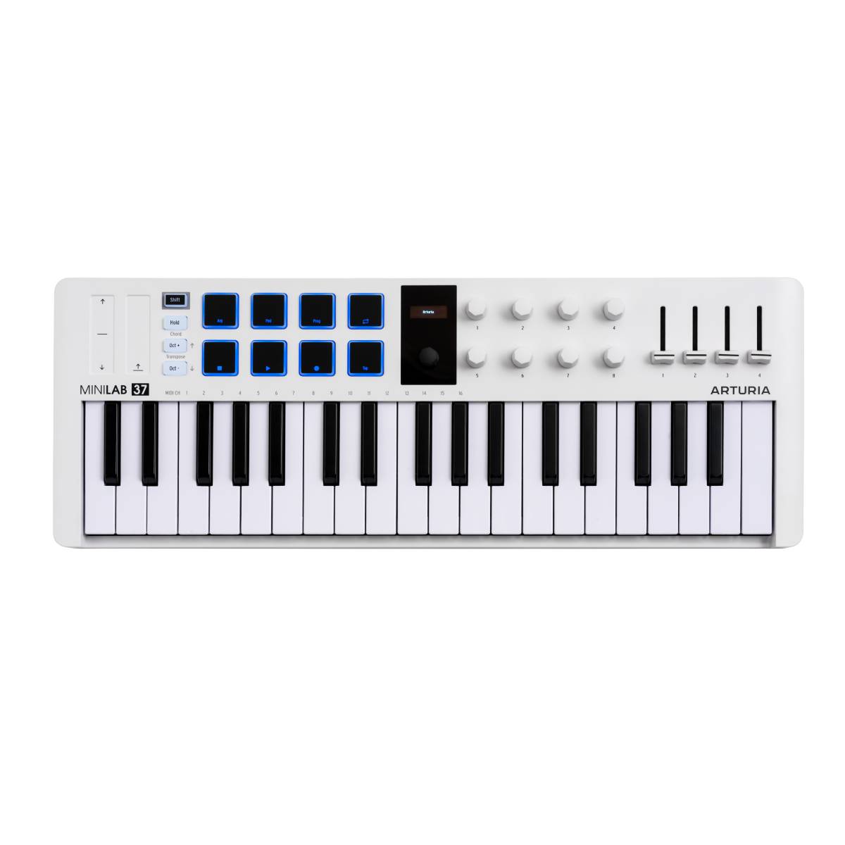 Arturia MiniLab 37 MIDI Keyboard 37-Key - White