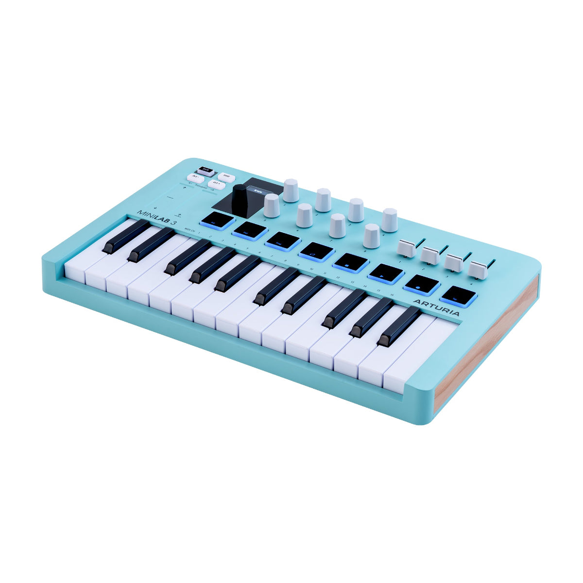 Arturia MiniLab MK3 MIDI Keyboard 25 Key - Aquamarine
