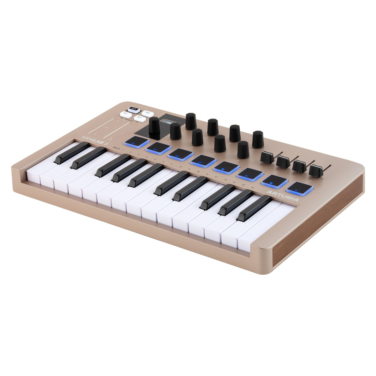 Arturia MiniLab MK3 MIDI Keyboard 25 Key - Champagne Limited Edition