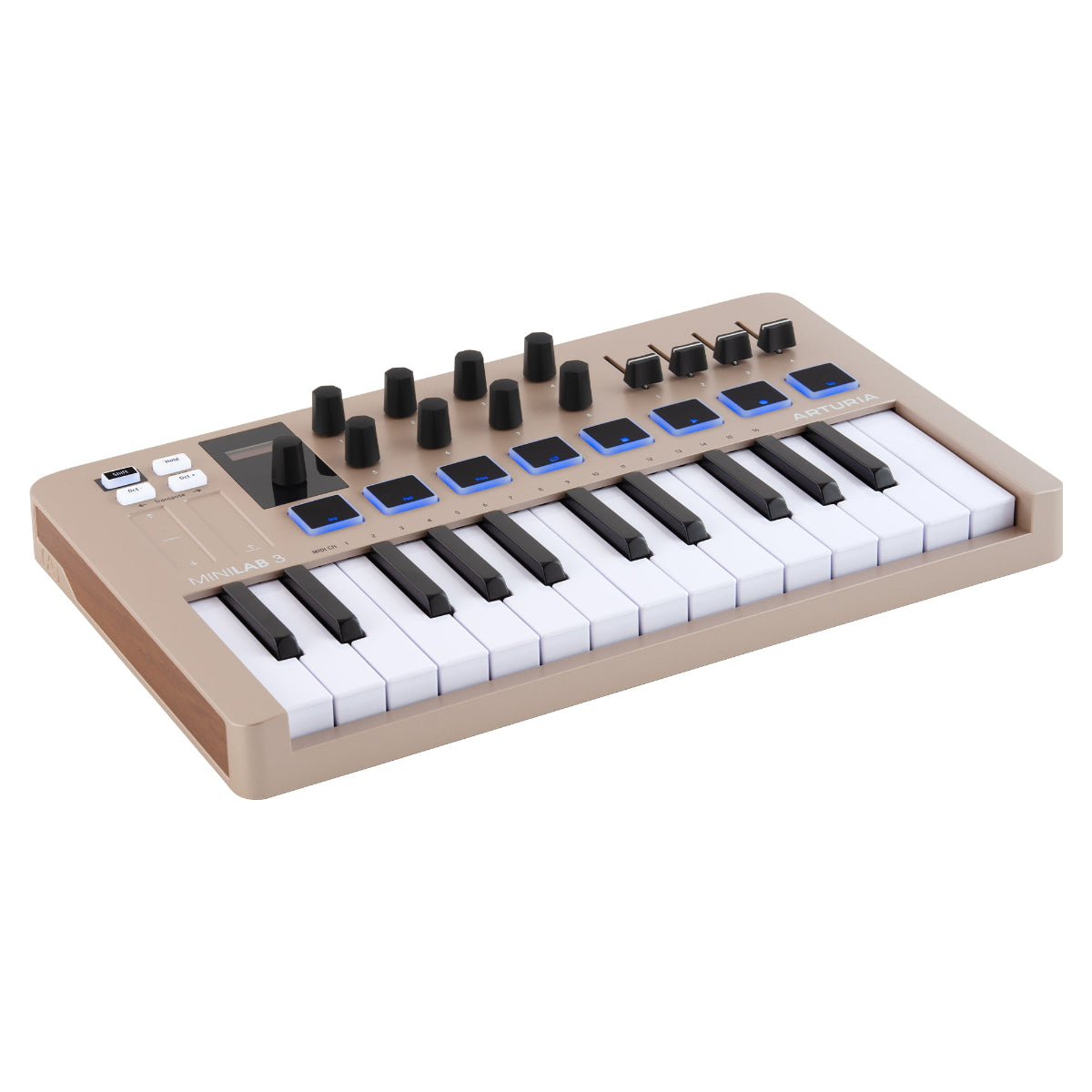Arturia MiniLab MK3 MIDI Keyboard 25 Key - Champagne Limited Edition