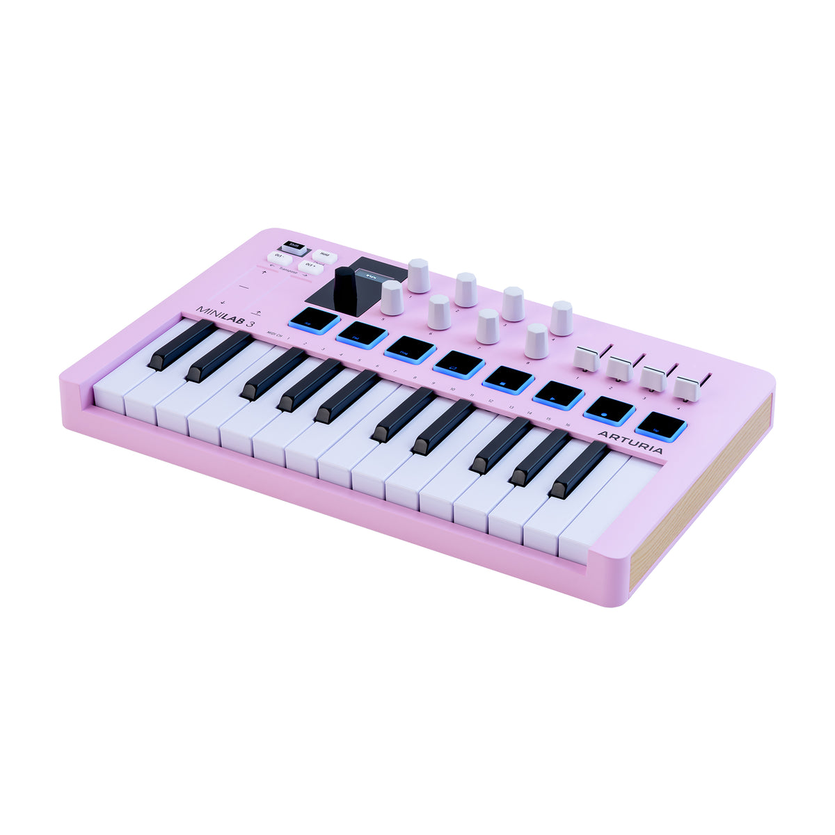 Arturia MiniLab MK3 MIDI Keyboard 25 Key - Rose Quartz