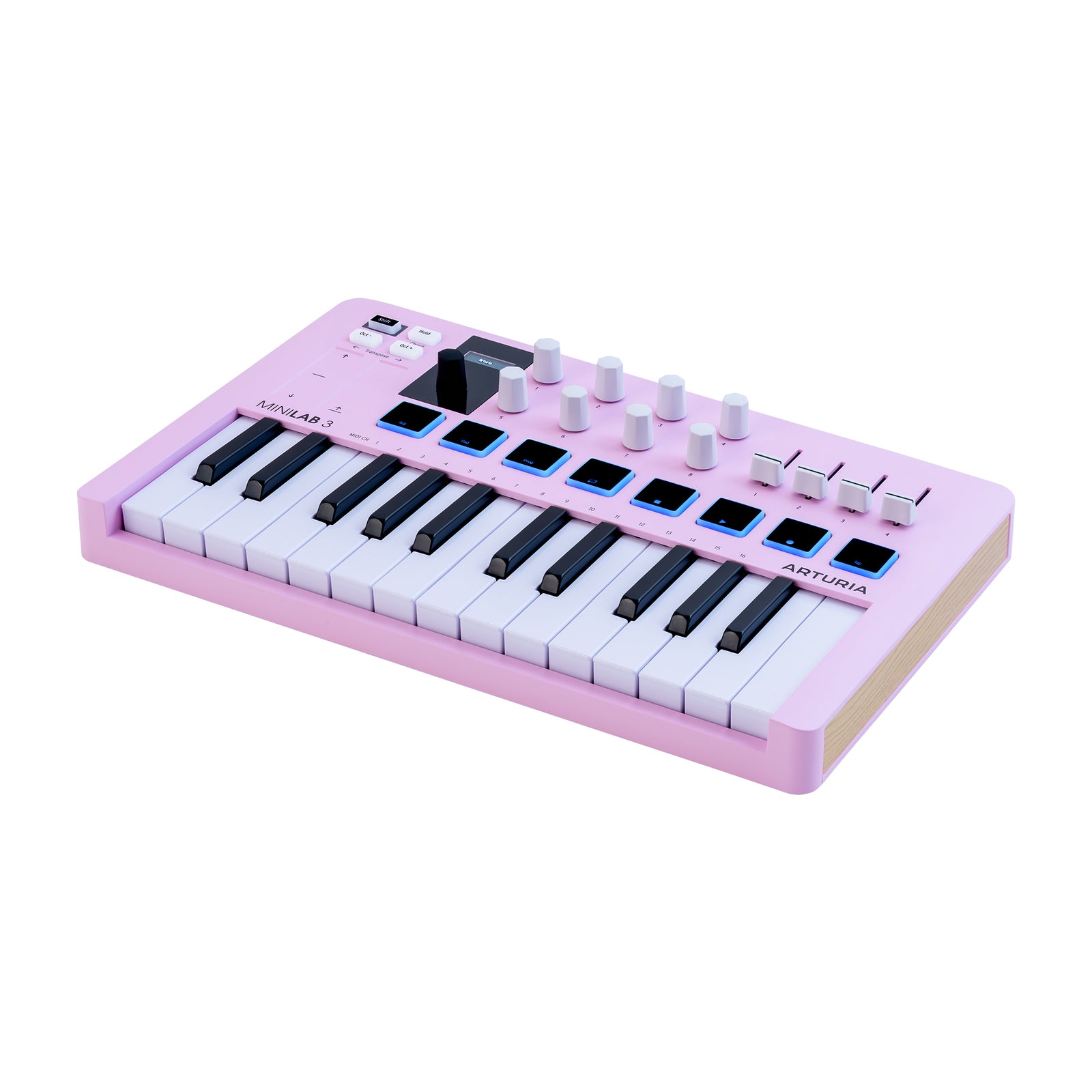 Arturia MiniLab MK3 MIDI Keyboard 25 Key - Rose Quartz