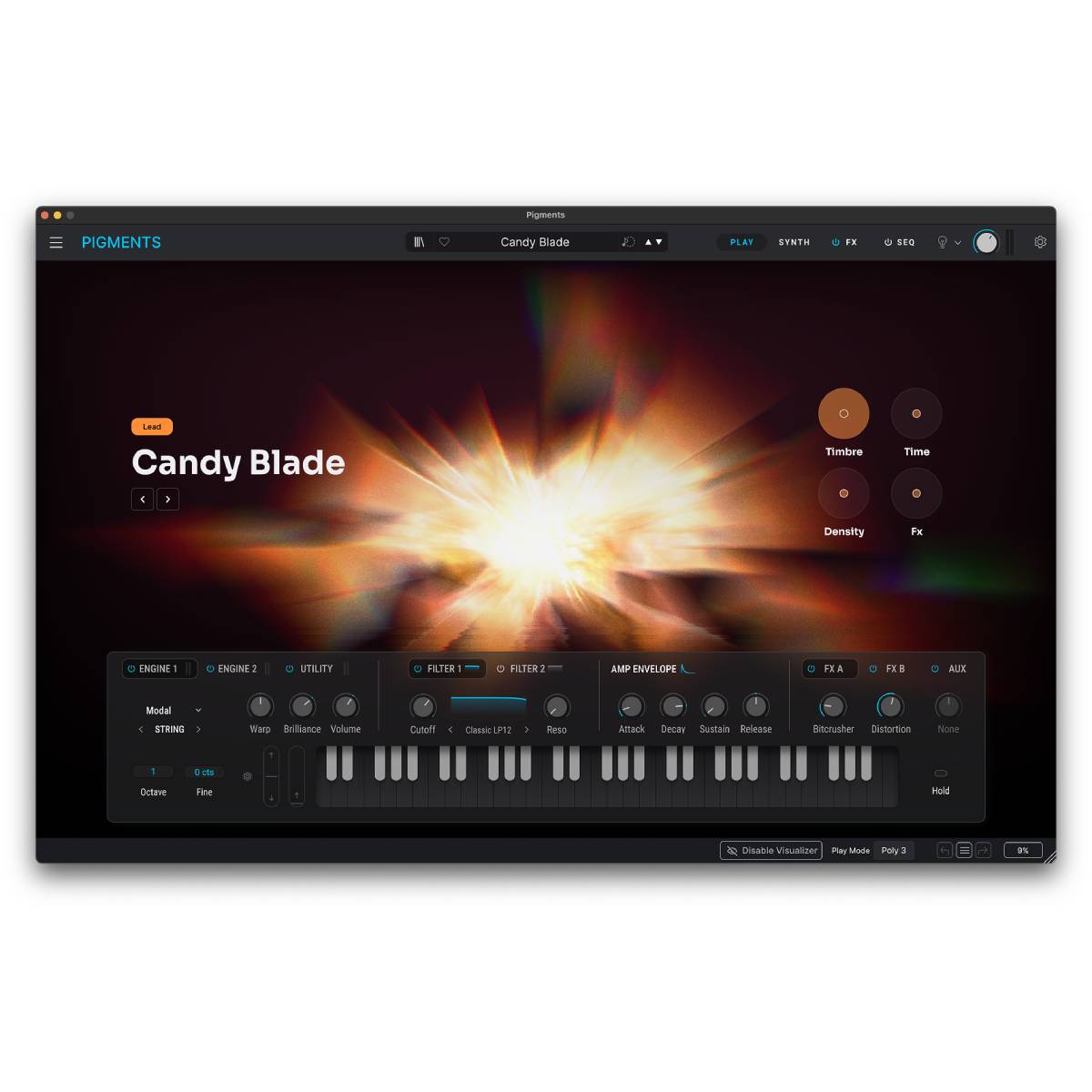 Arturia PIGMENTS 7 All-in-one Software Synthesizer - Serial Only (NO BOX)