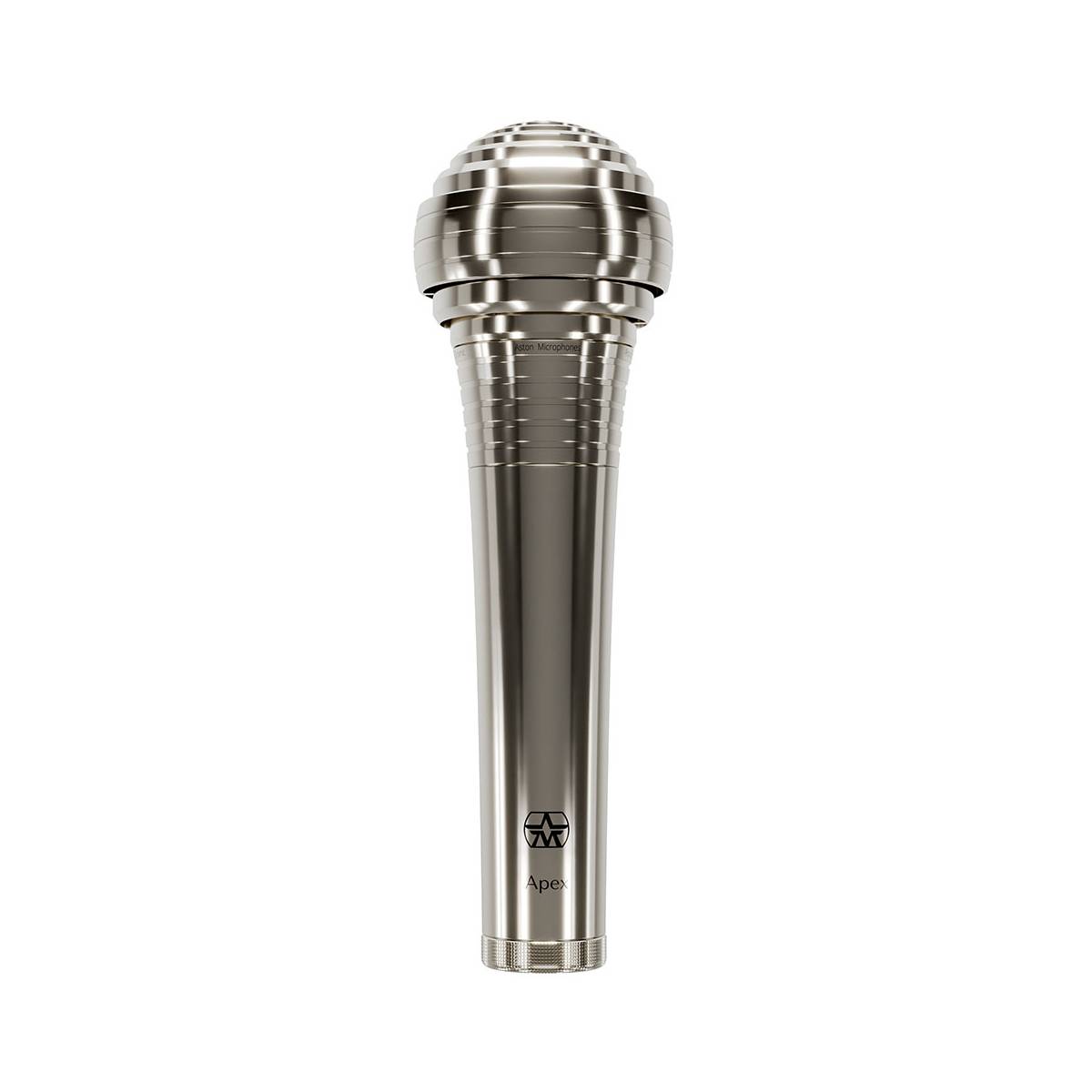 Aston Microphones Apex Glass Active/Dynamic Handheld Microphone - Chrome