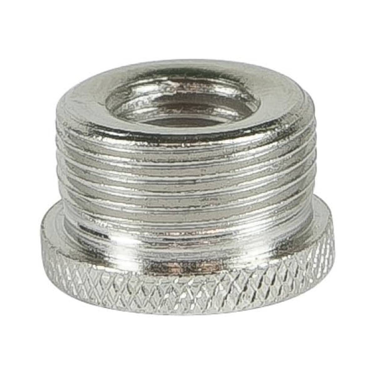 Australasian 170 Microphone Thread Adaptor - 3/8" Internal to 5/8" External - Knurled Collar