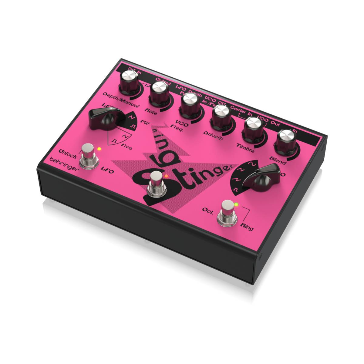 Behringer RING STINGER Ring Modulator Fuzz Guitar & Synth Effects Pedal