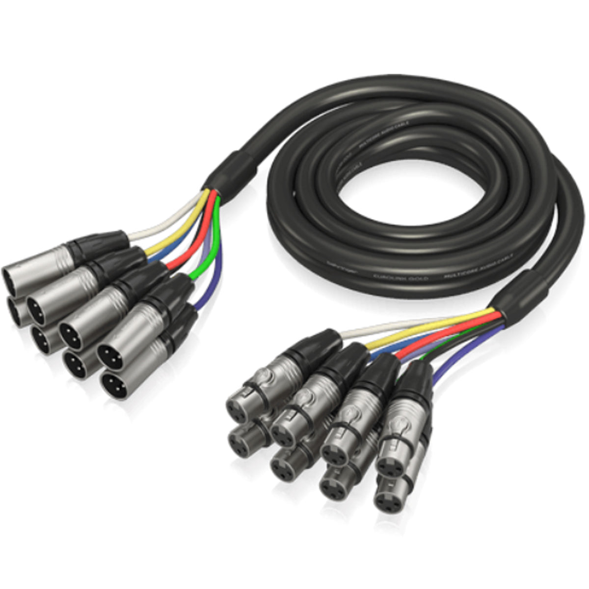 Behringer GMX300 3m 8-Way Multicore Cable Snake w/ XLR Connectors