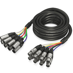 Behringer GMX500 5m 8-Way Multicore Cable Snake w/ XLR Connectors