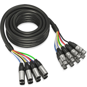 Behringer GMX500 5m 8-Way Multicore Cable Snake w/ XLR Connectors
