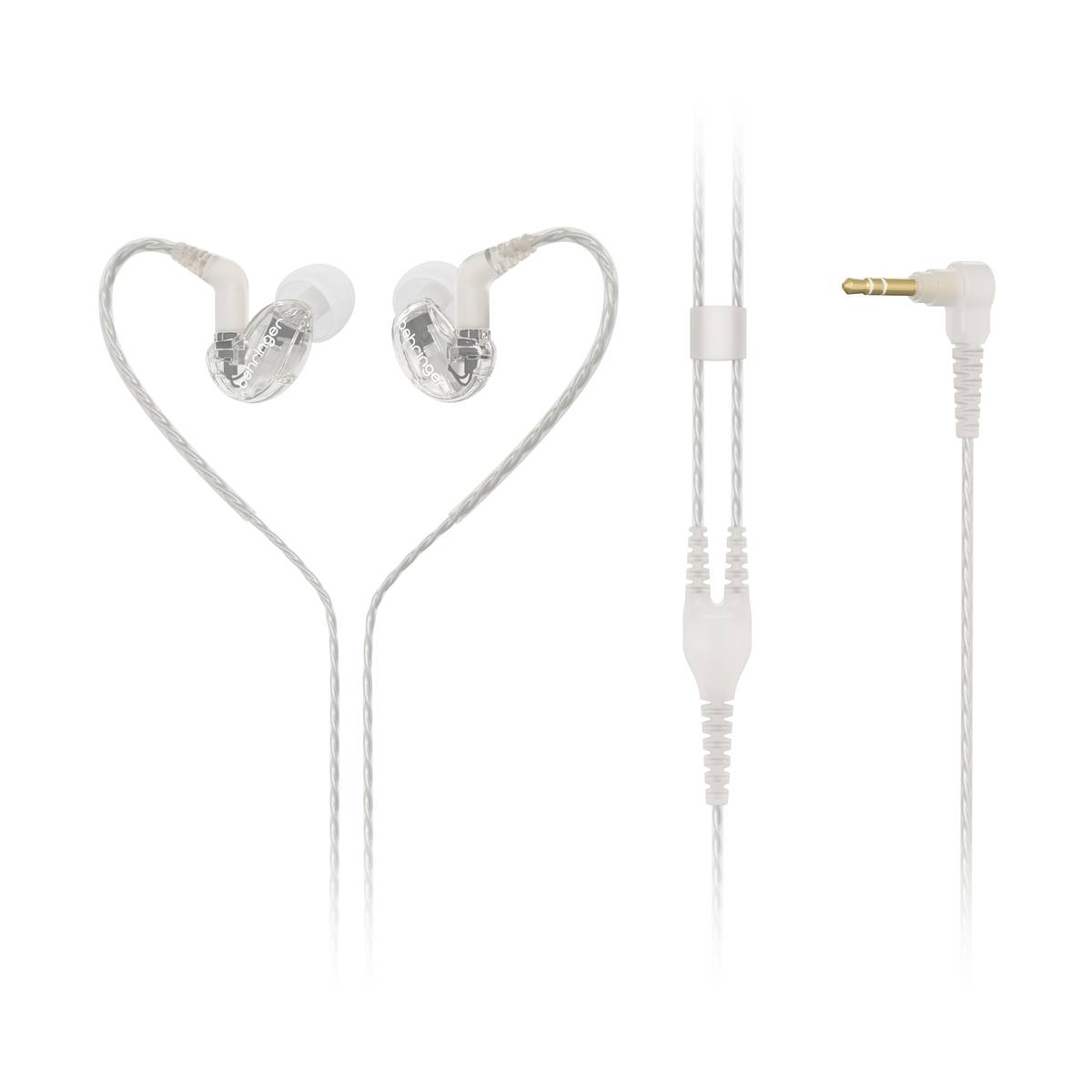 Behringer SD251-CL Pro In Ear Studio Earphones - Clear