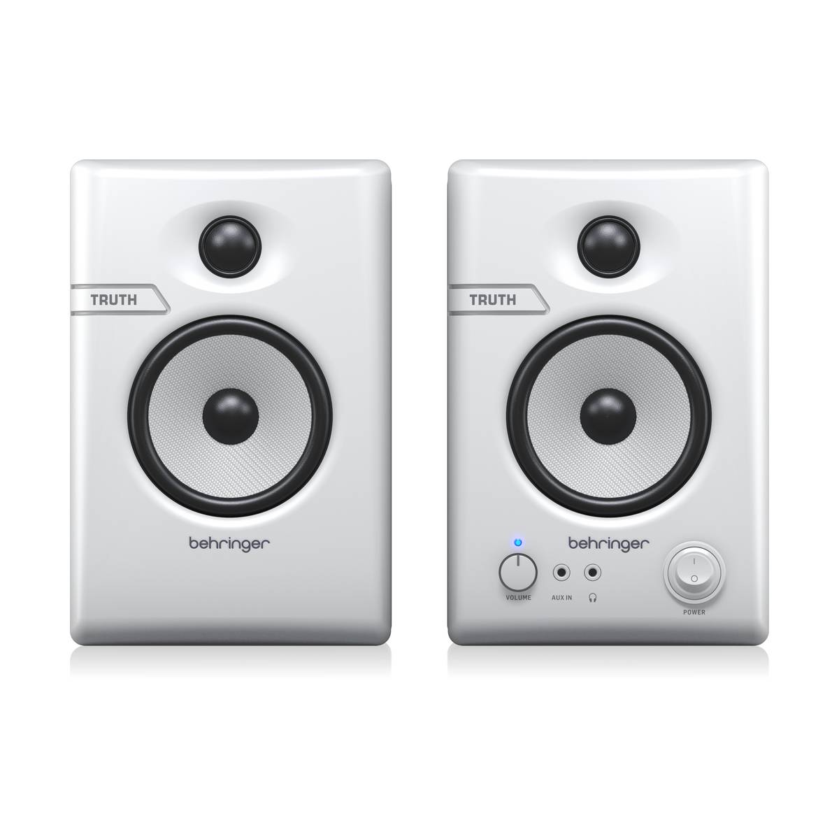 Behringer Truth Audiophile 3.5inch BT Studio Monitors w/ Bluetooth - White Pair