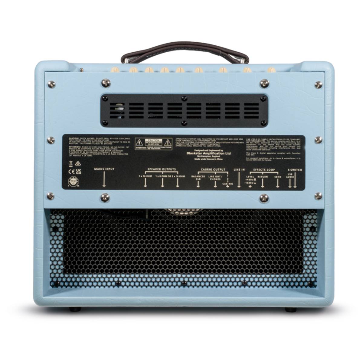 Blackstar HT-5R MKIII Guitar Amplifier 5w 12inch Valve Amp Combo - Limited Edition Baby Blue