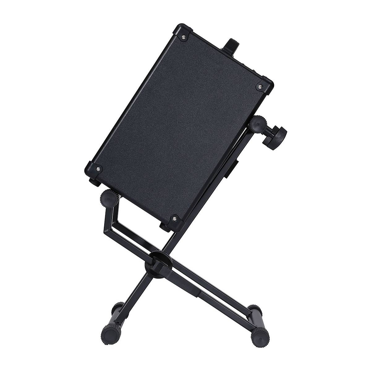 Boss BAS-1 Amplifier Stand - Tilt-Back Amp Stand w/ Telescoping Support Arm