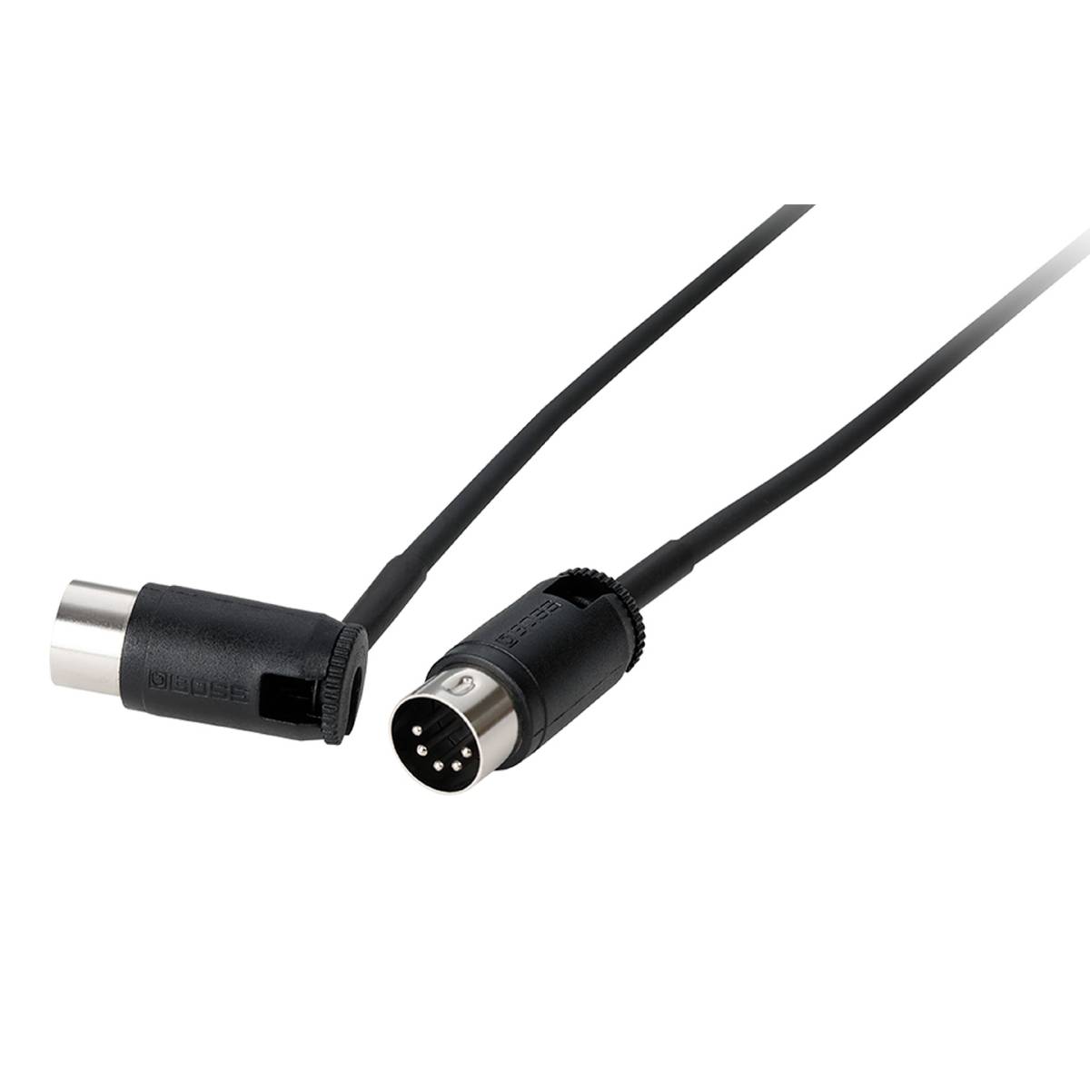 Boss BMIDI-PB3 MIDI Cable 1m (3ft) w/ Multi-Directional Connectors