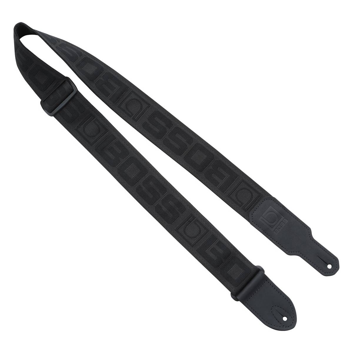 Boss BSM-20-BB Guitar Strap 2inch Black w/ Black Boss Logo