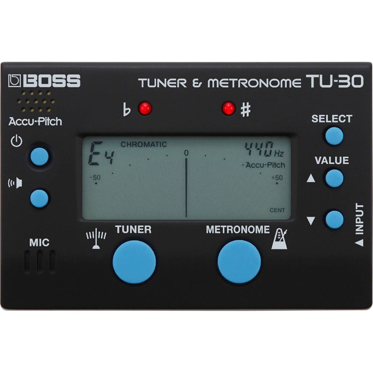 Boss TU-30 Tuner & Metronome TU30