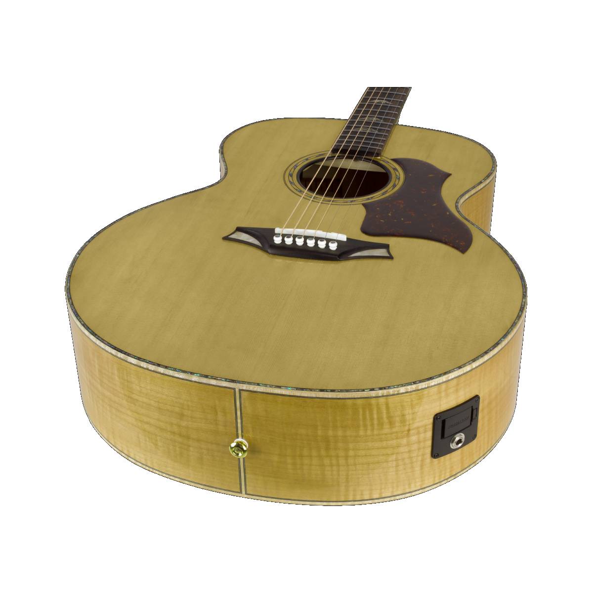 Bromo BAN7E Denali Series Jumbo Acoustic Guitar w/ All Solid Wood & Pickup